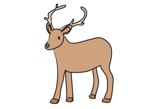 free deer cartoon clipart - photo #39