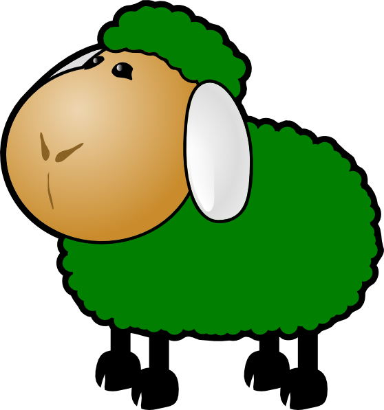 free clip art cartoon sheep - photo #48