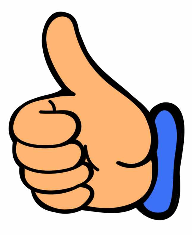Thumbs Up Clipart Smile thumbs up clip art clipart image 0