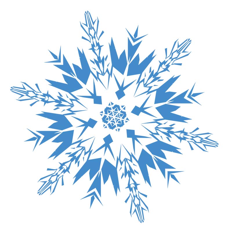 snowflake clipart in word - photo #42