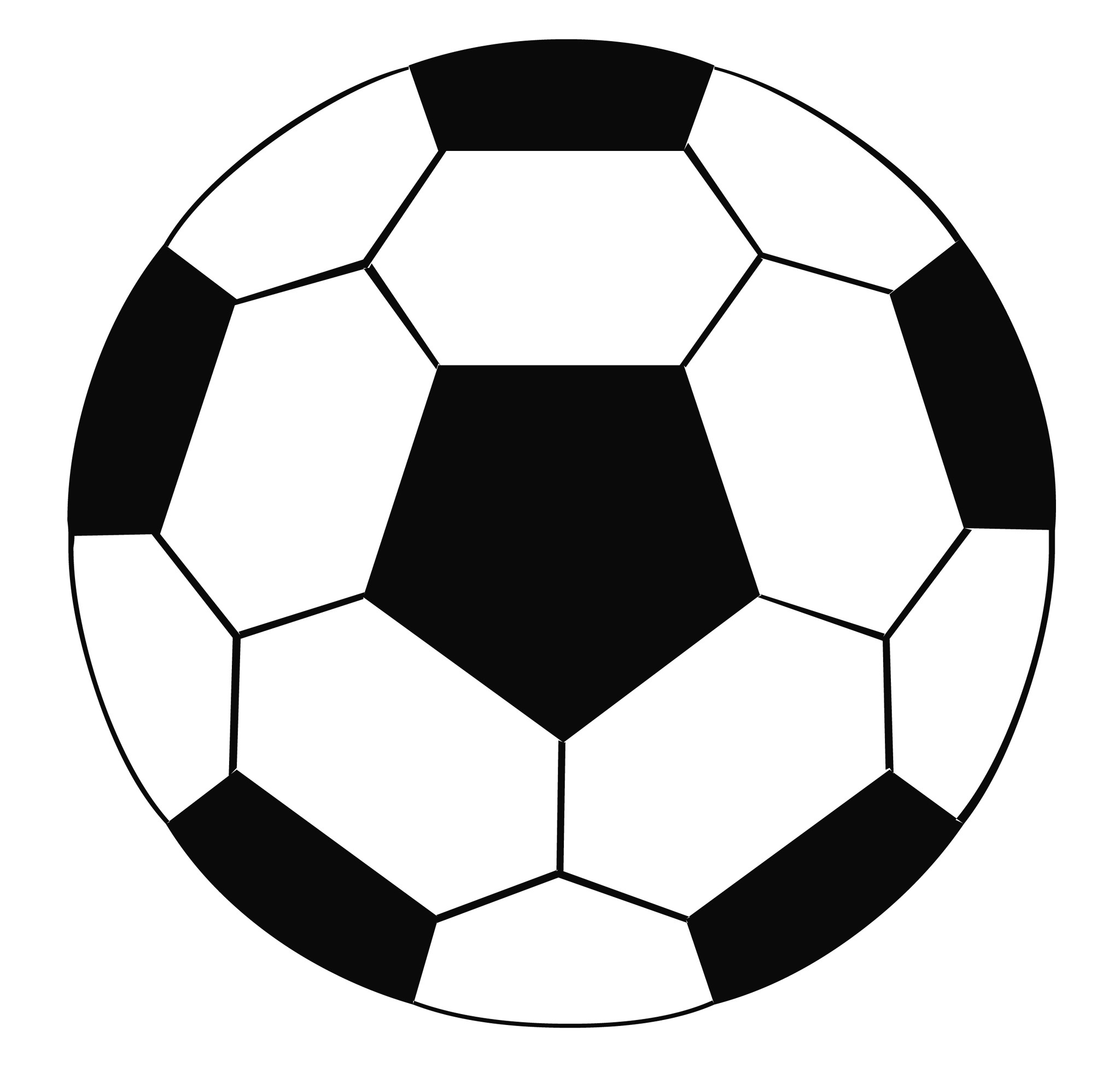 Soccer ball clip art free large images Clipartix