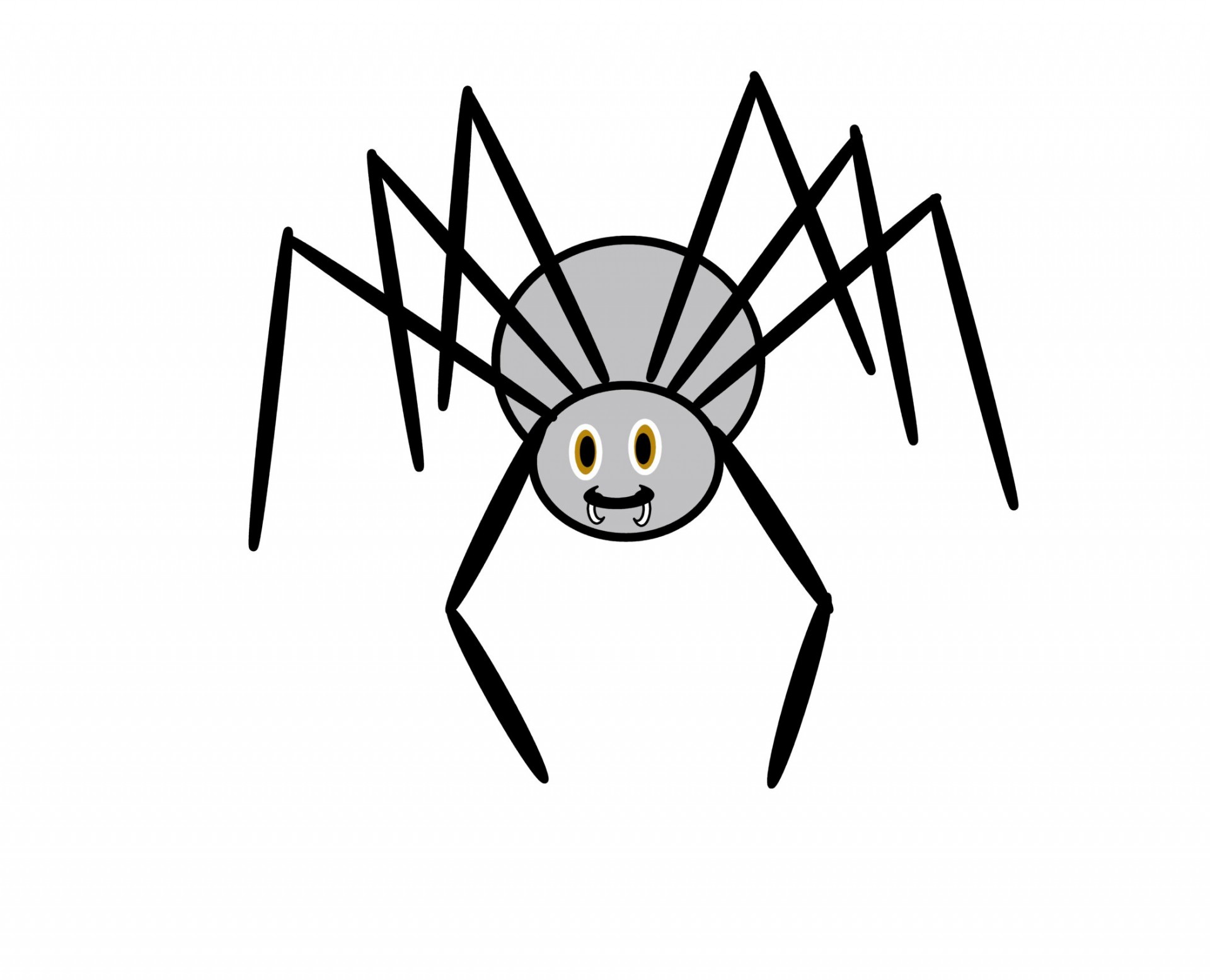 clipart cartoon spiders - photo #18