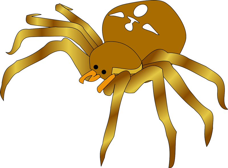 free cartoon spider clip art - photo #5