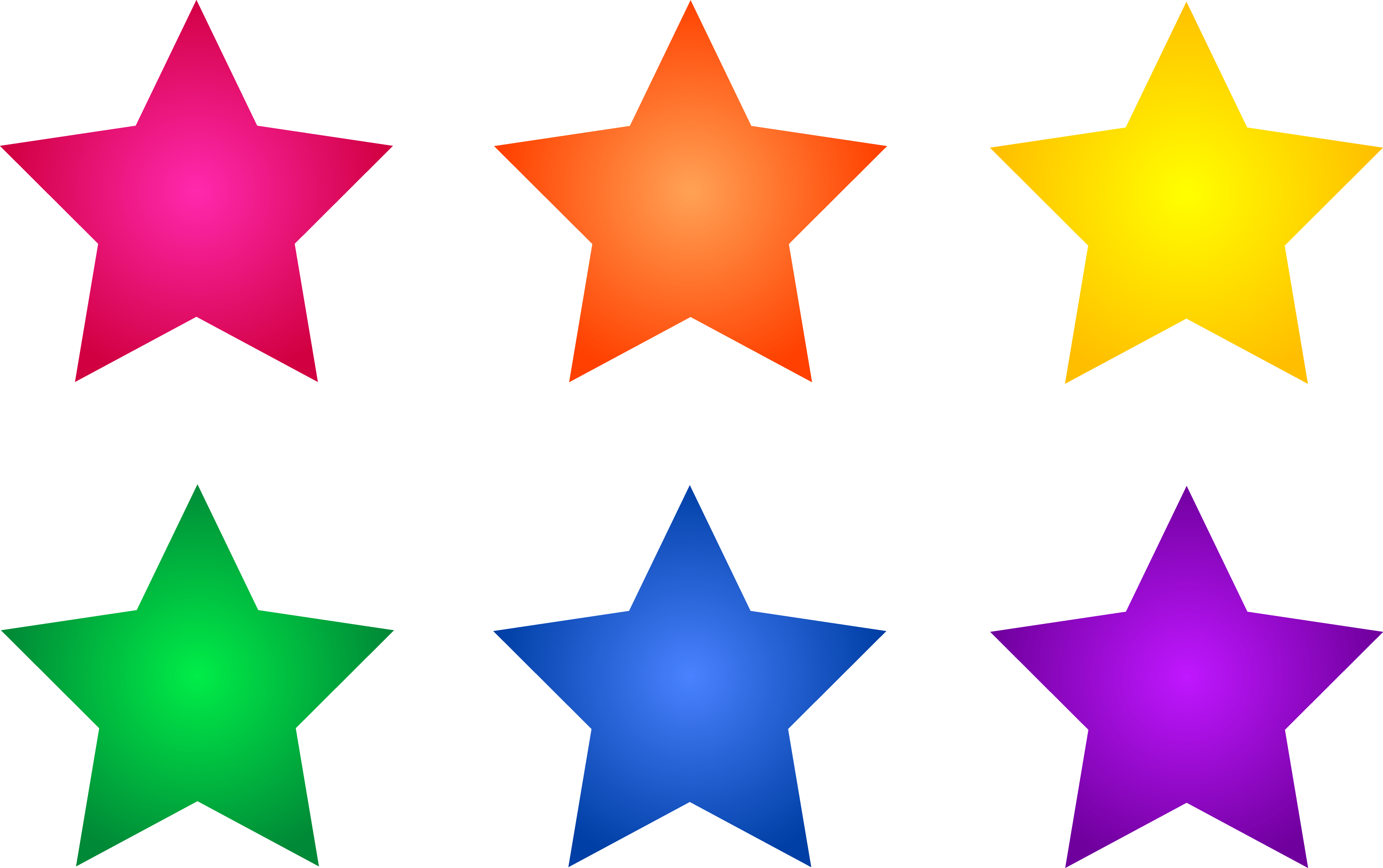 Pink Star Cluster Clip Art Cliparts