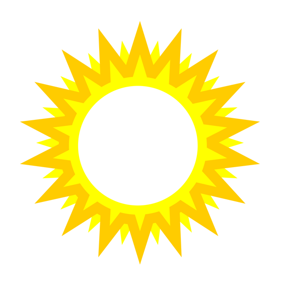 clipart pictures of the sun - photo #45