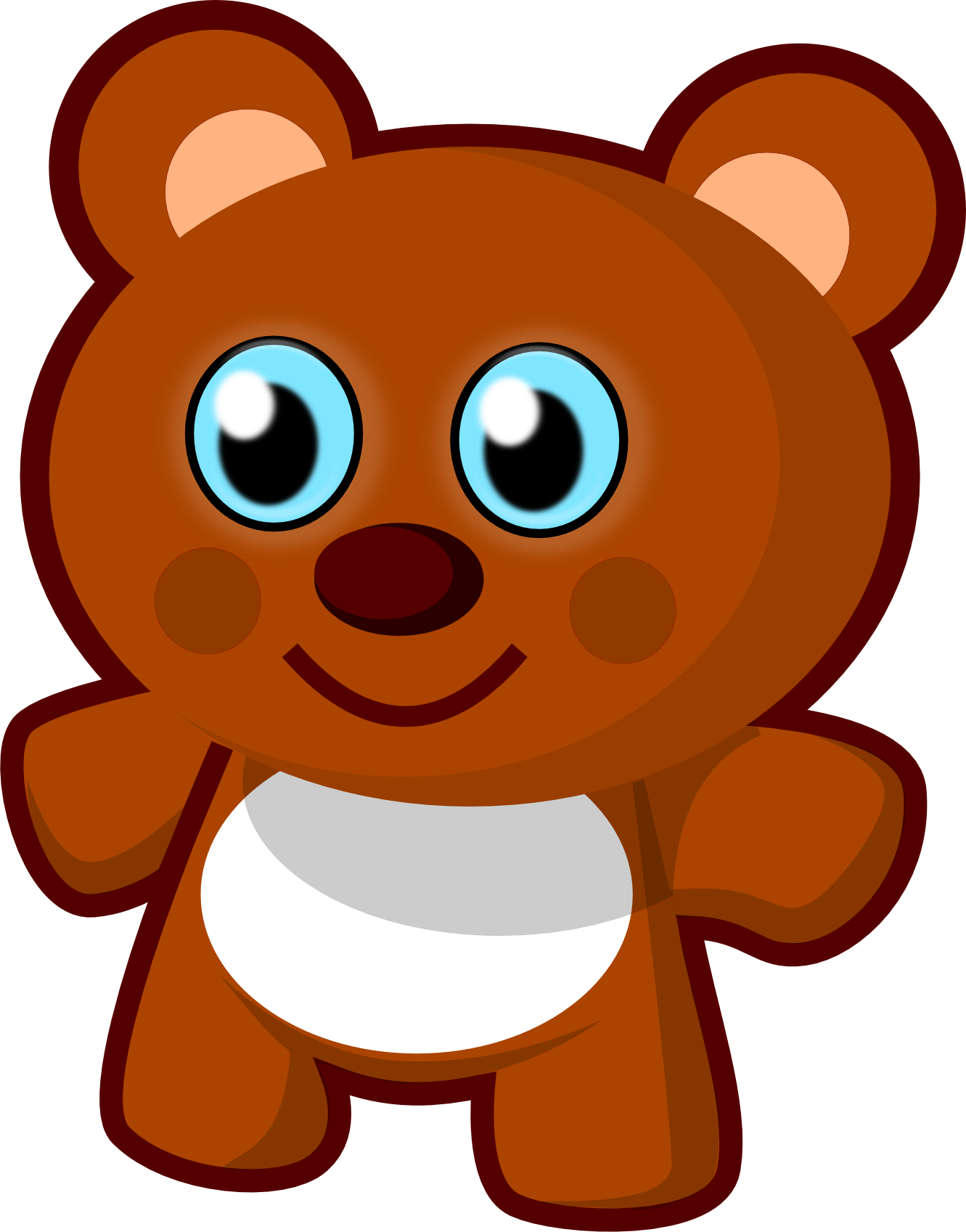 clipart image of teddy bear - photo #49