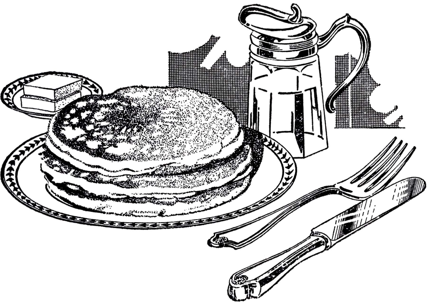 clipart have breakfast - photo #47