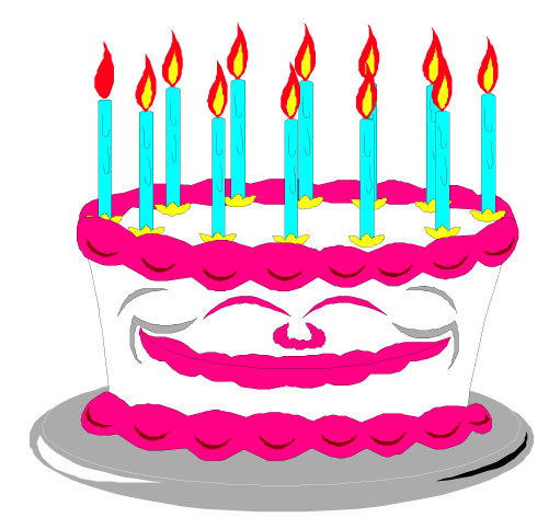 clip art happy birthday cake - photo #19