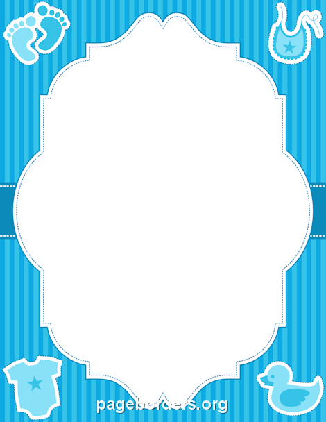 free baby clipart borders frames - photo #35