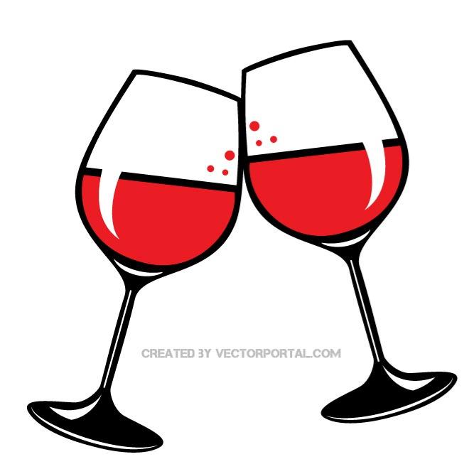 clipart party wine glass - photo #16
