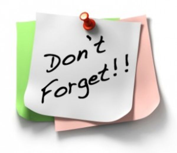 clipart on reminders - photo #12