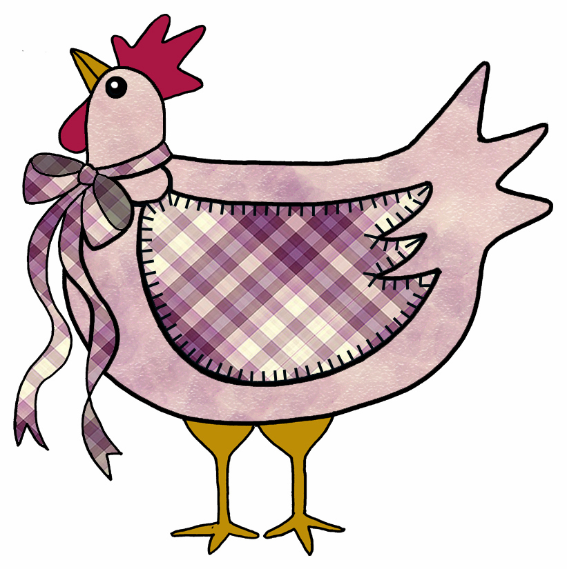 free chicken clipart black and white - photo #26