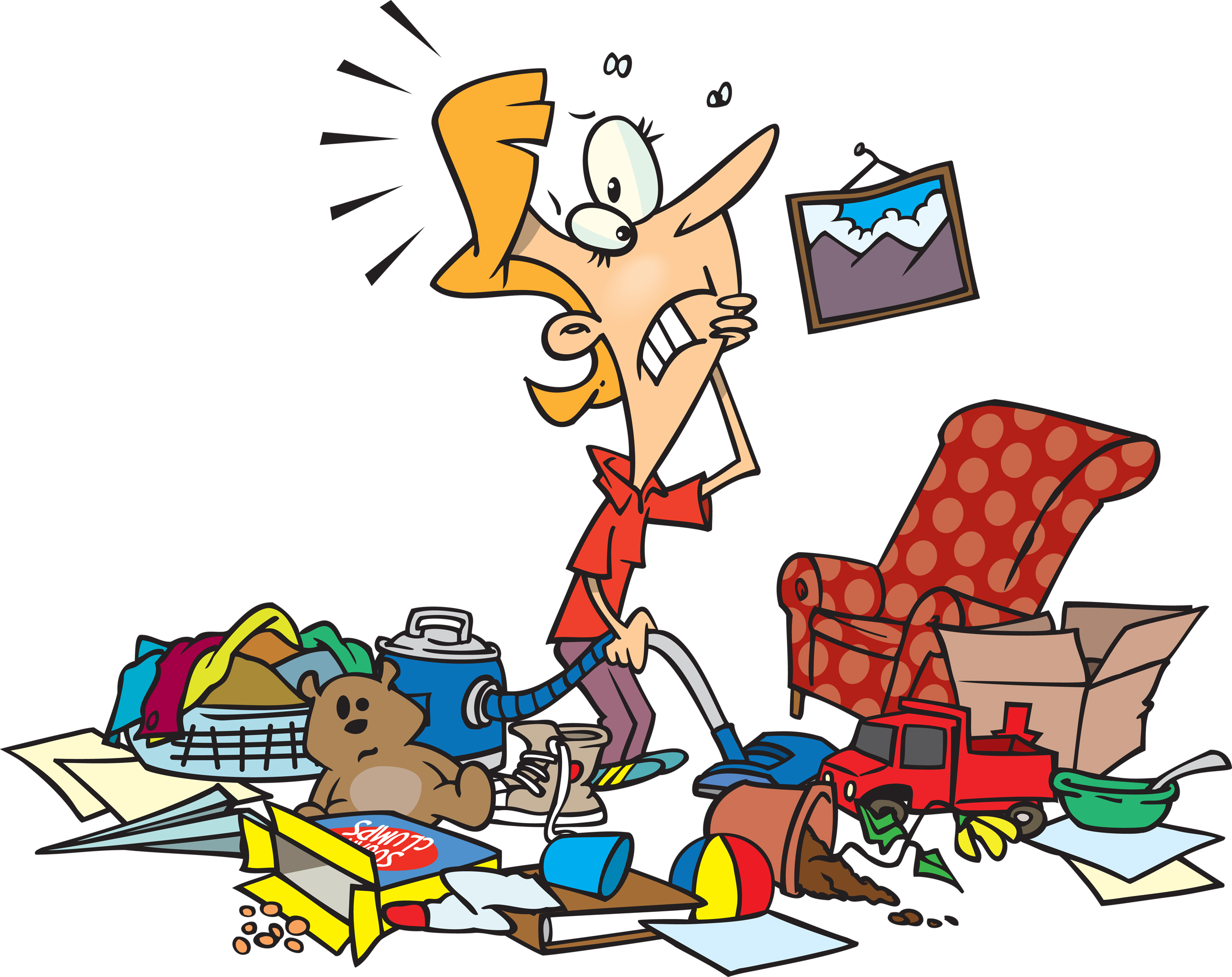 cleaning the house clipart - photo #20