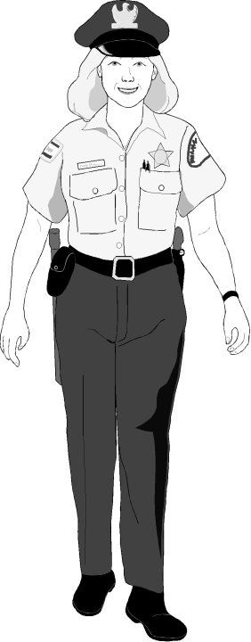 free animated police clipart - photo #41