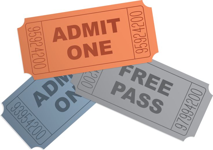 ticket clip art template free clipart images 2