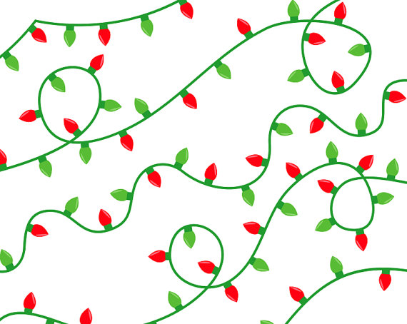 free holiday lights clipart - photo #49