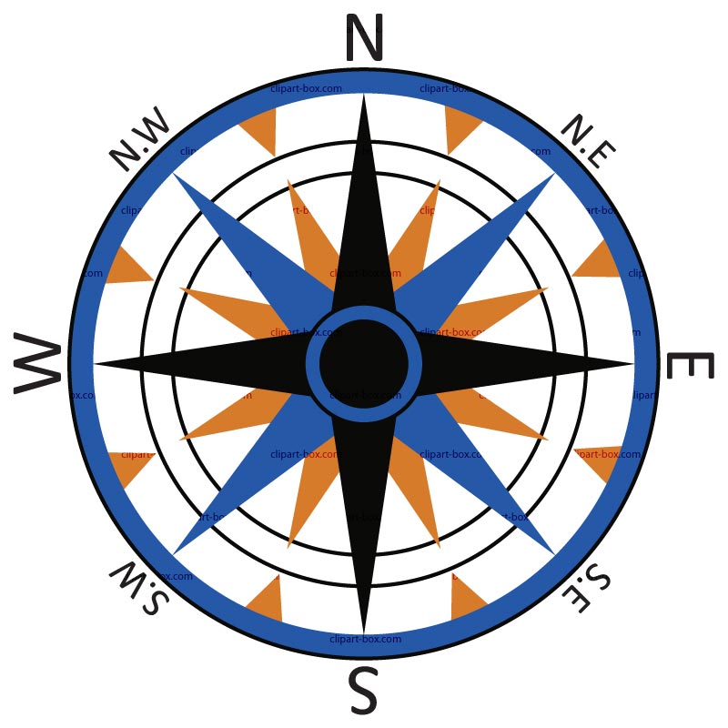 Compass clipart 2 - Clipartix