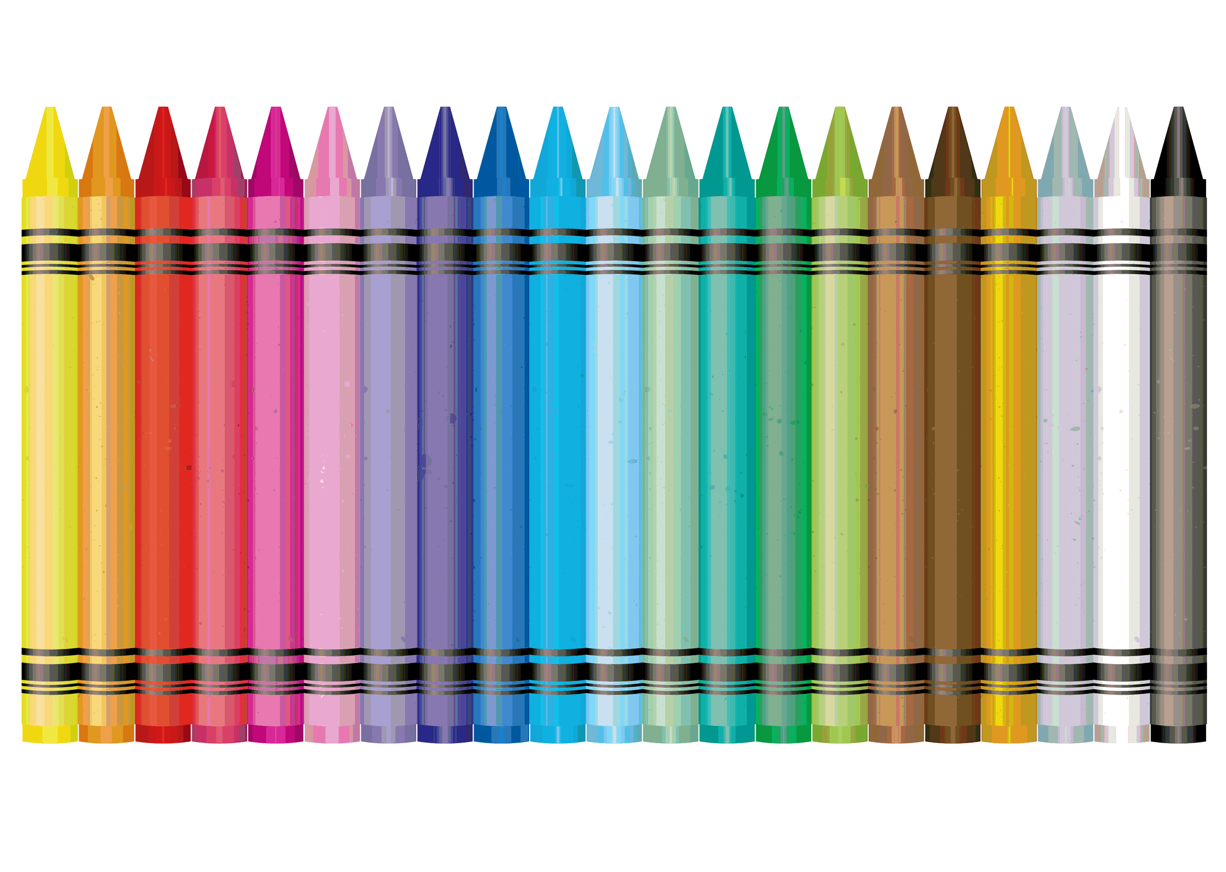 Crayons clip art - Clipartix