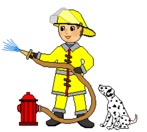 clipart firefighter - photo #9