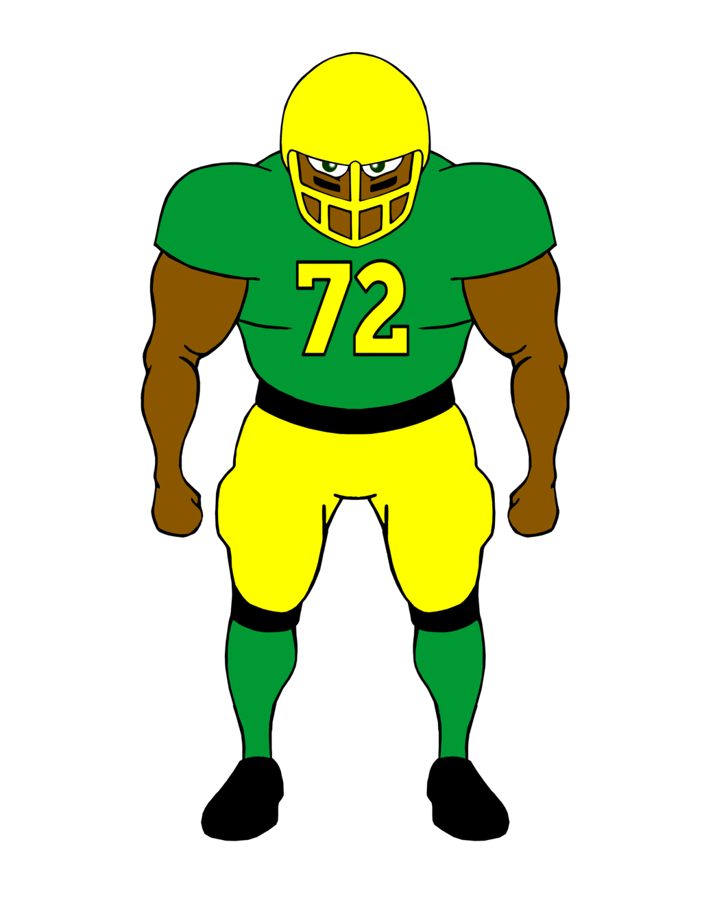 clipart football player free - photo #8