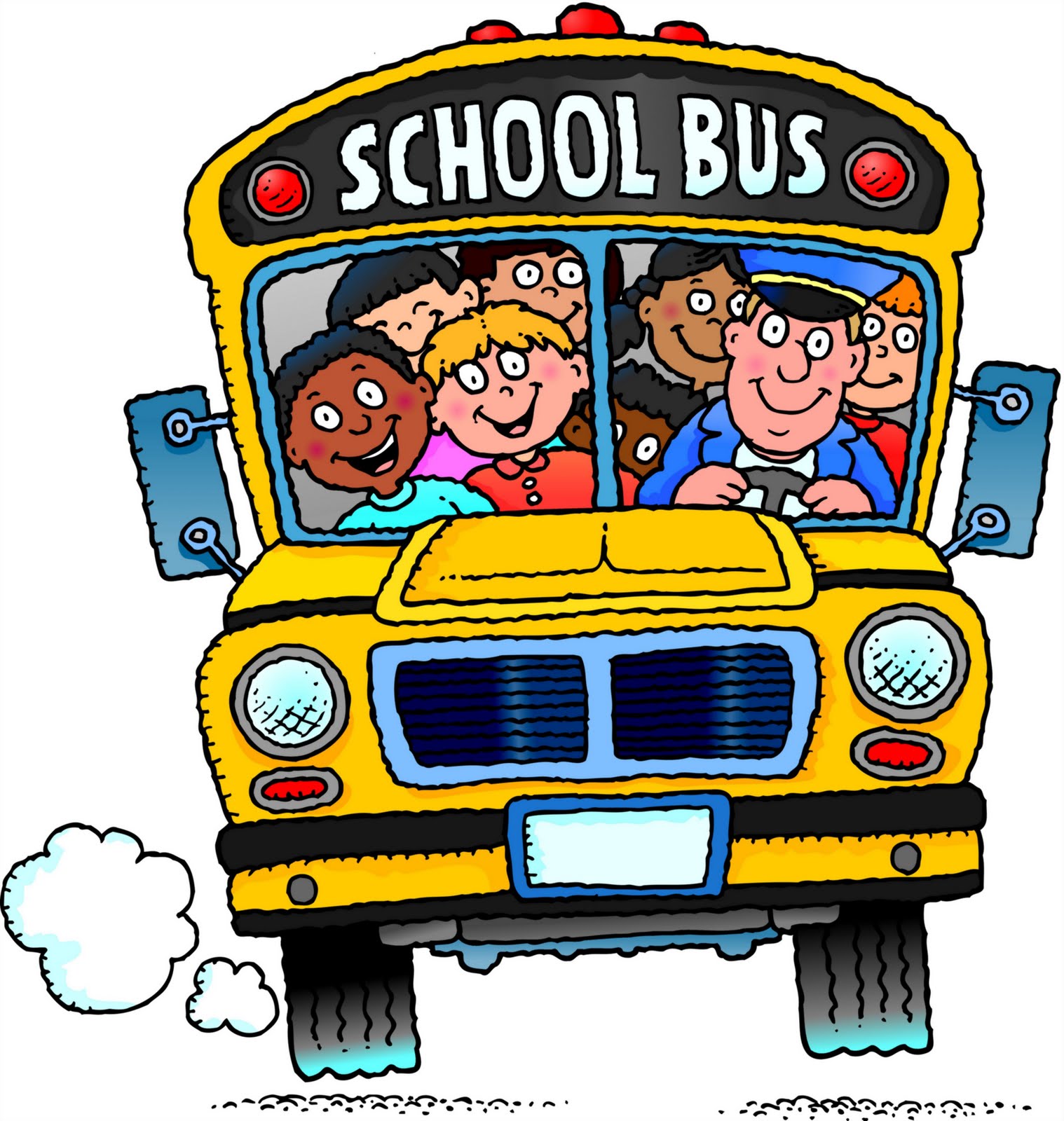 free clipart of school buses - photo #7