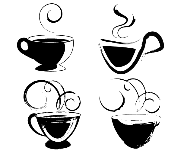 coffee cup clip art vector - photo #2