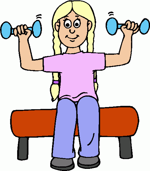 free clipart fitness exercise - photo #38