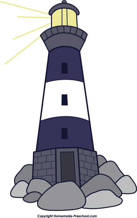 free christian lighthouse clipart - photo #3