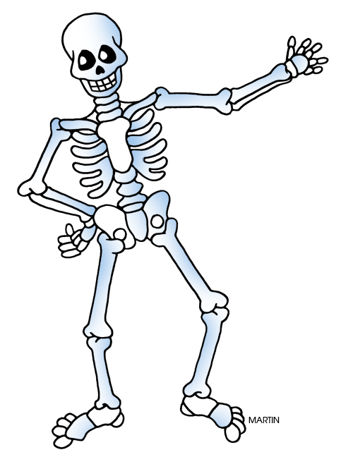 free halloween skeleton clipart - photo #1