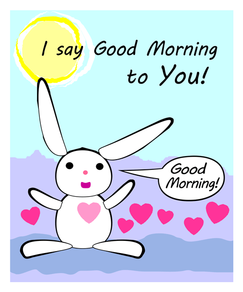 clipart good morning animated - photo #13