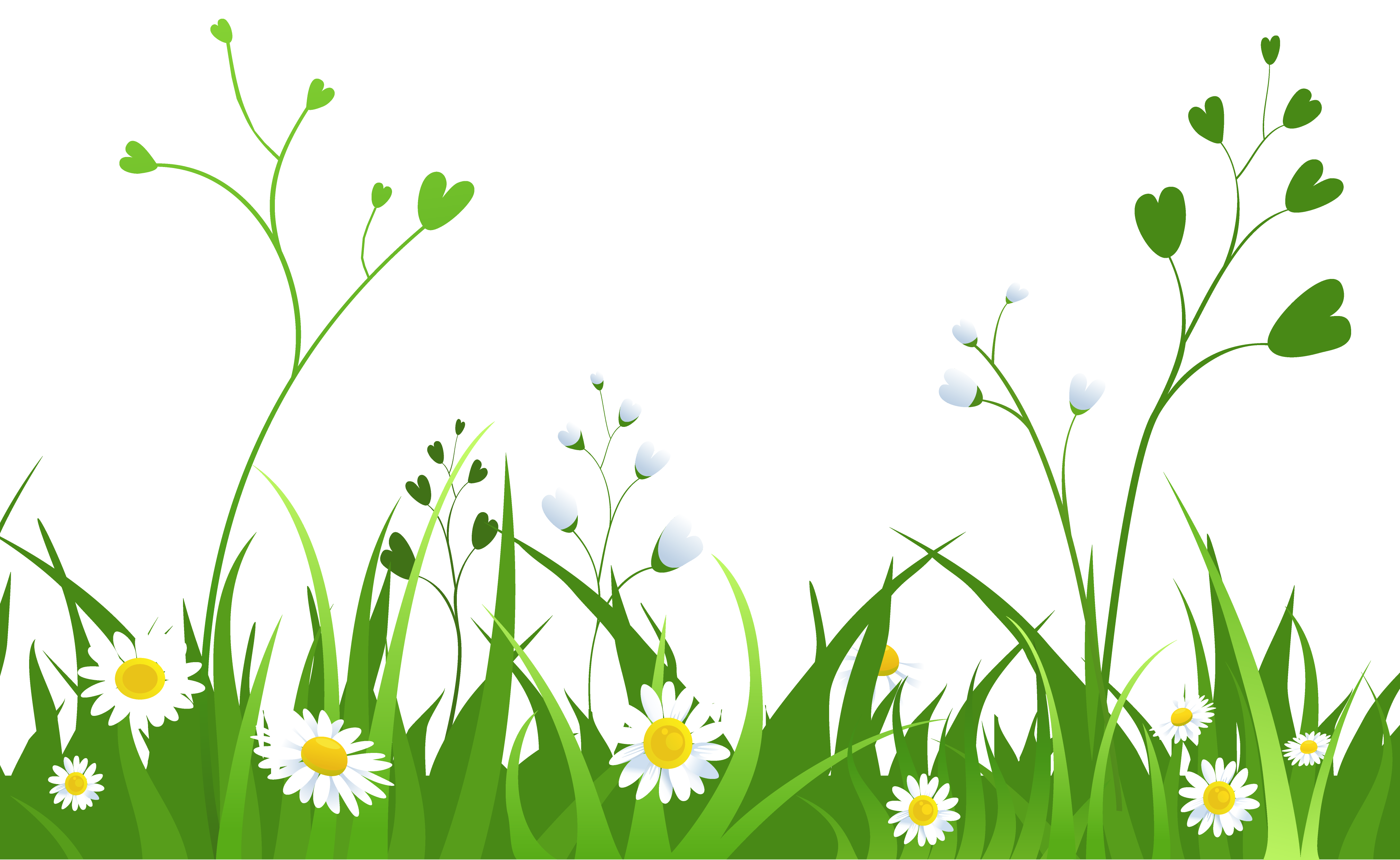 free clipart grass and flowers - photo #39