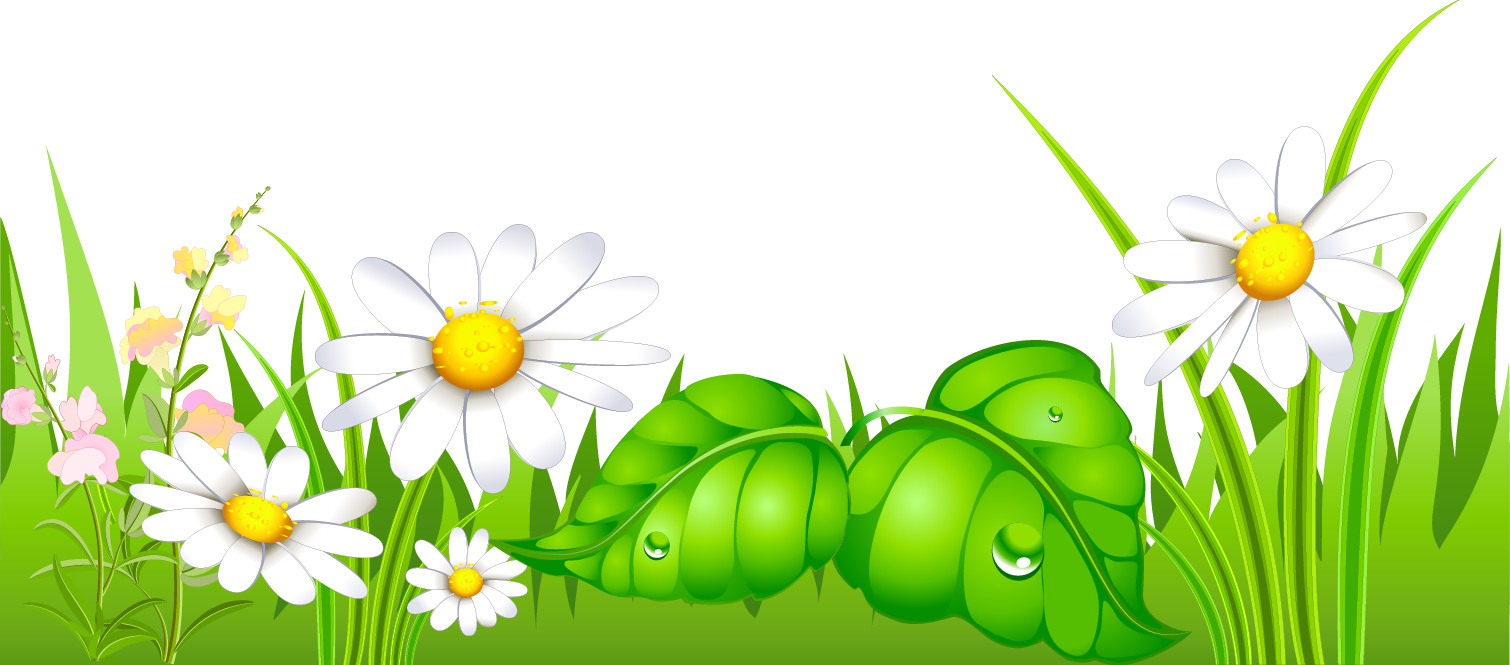 free clipart grass and flowers - photo #22
