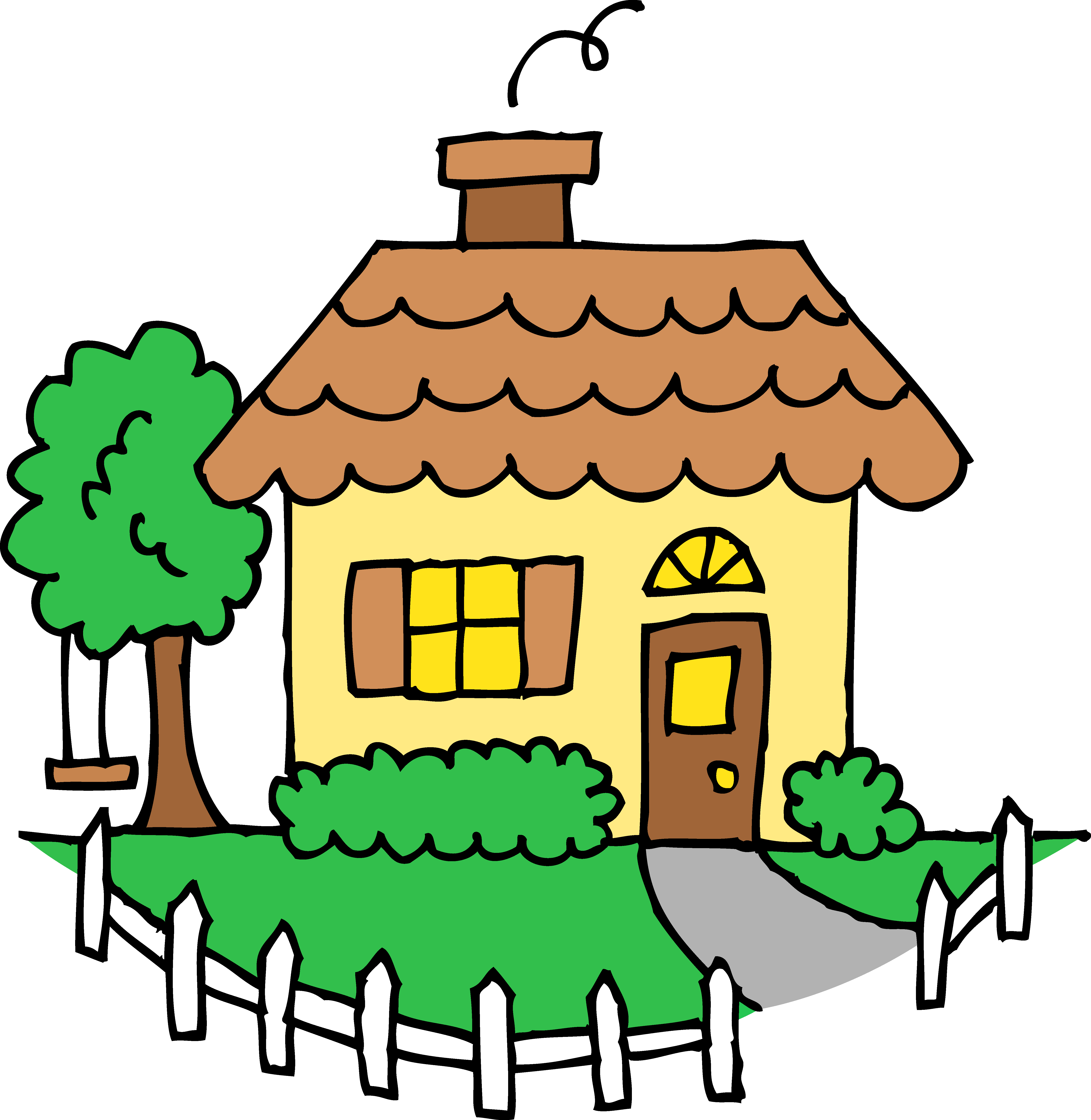 free printable clipart of a house - photo #5