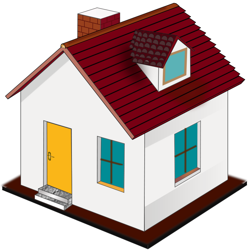 house and home clipart - photo #24