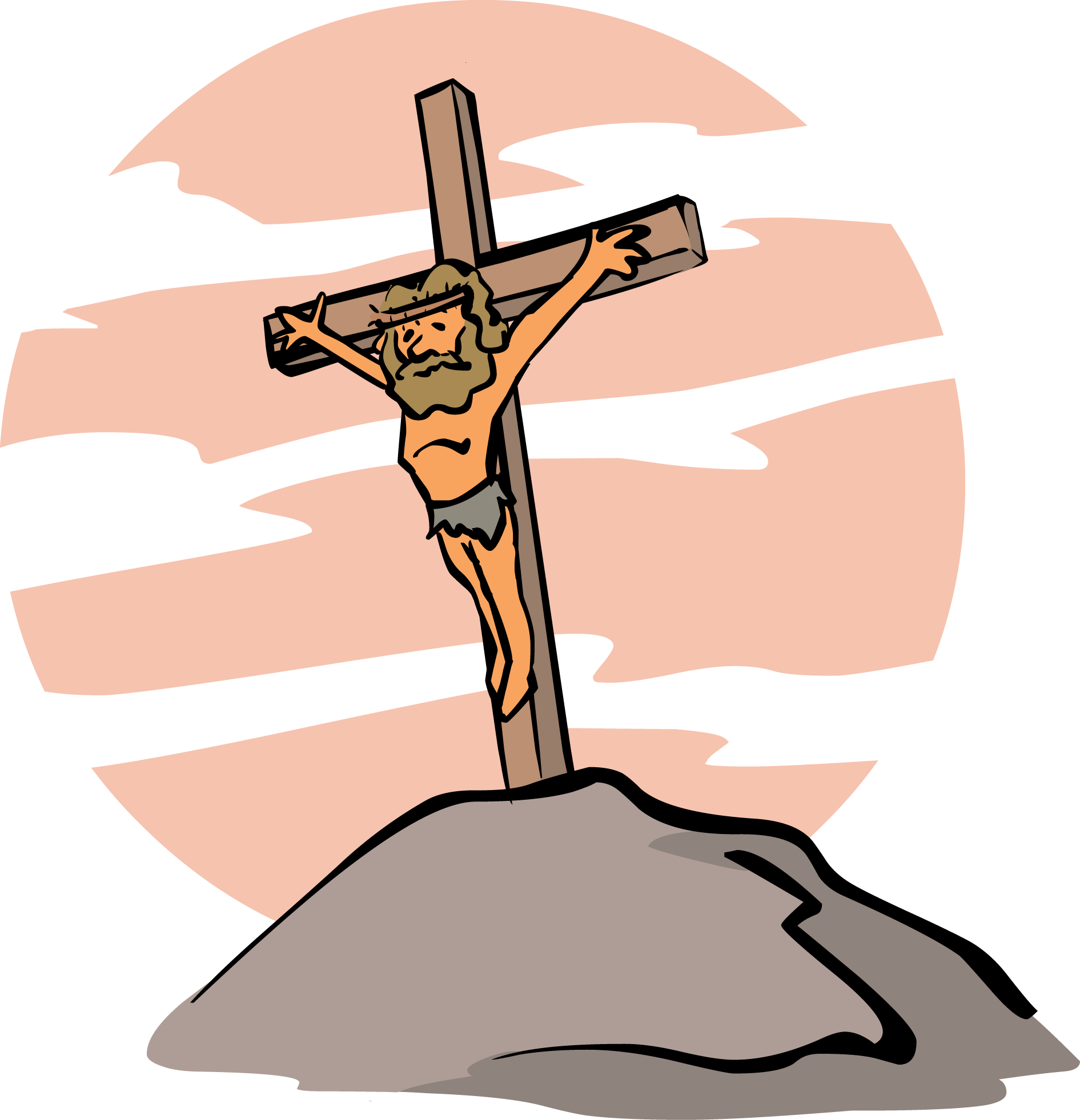 clipart images of jesus on the cross - photo #38