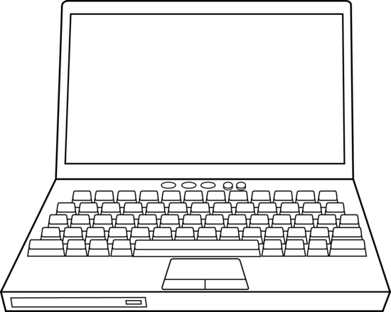 Laptop Clip Art At Vector Clip Art Image Clipartix