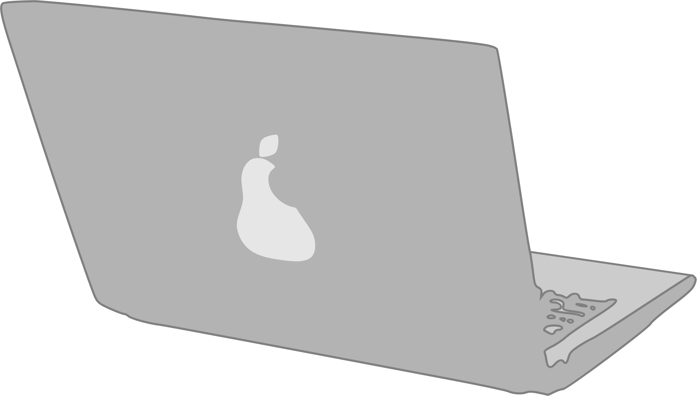 clipart of laptop - photo #44