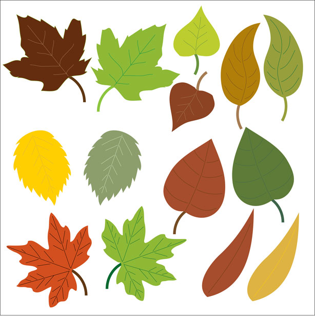 leaf design clip art - photo #48