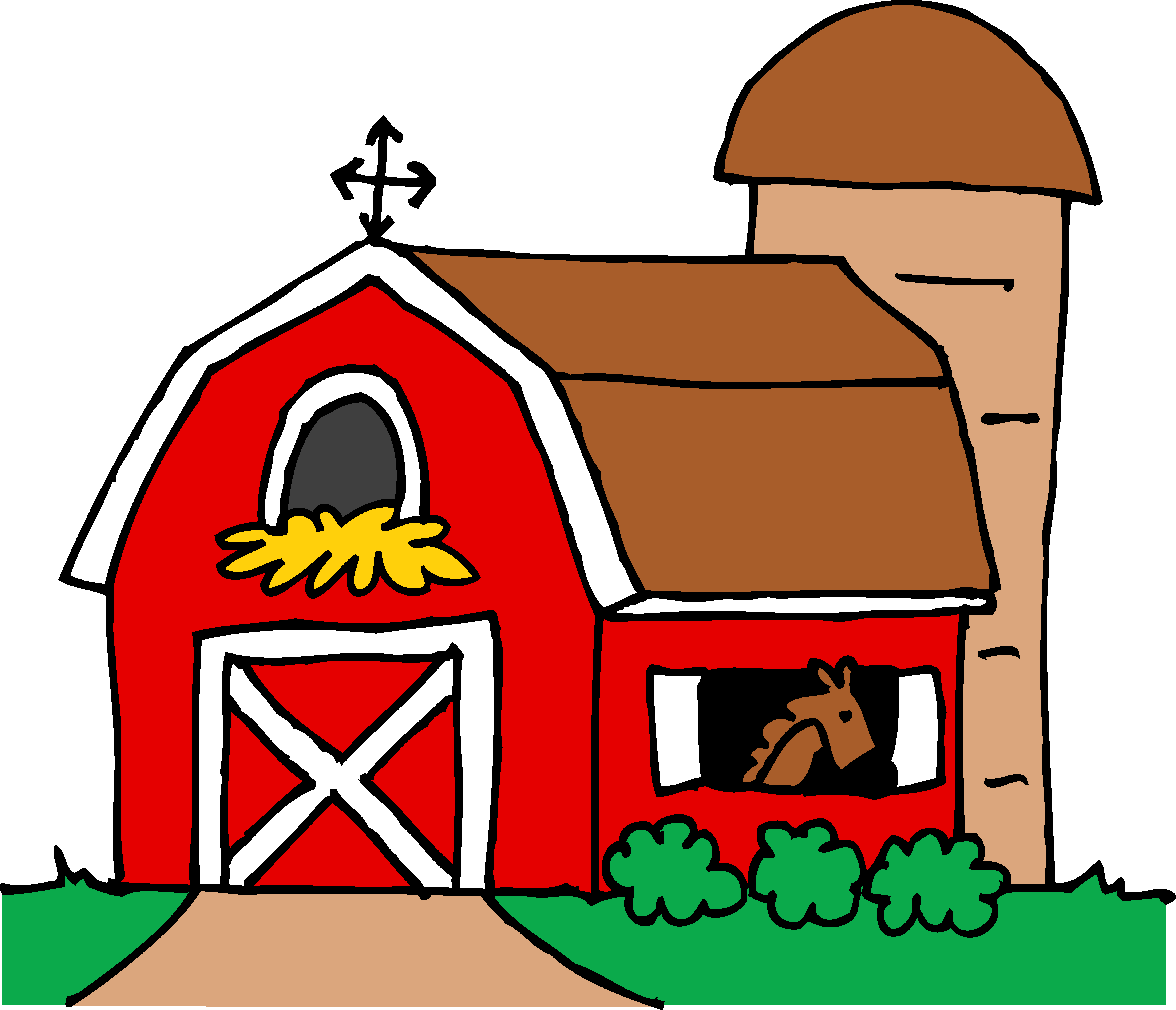 clip art illustrations farmhouse - photo #29