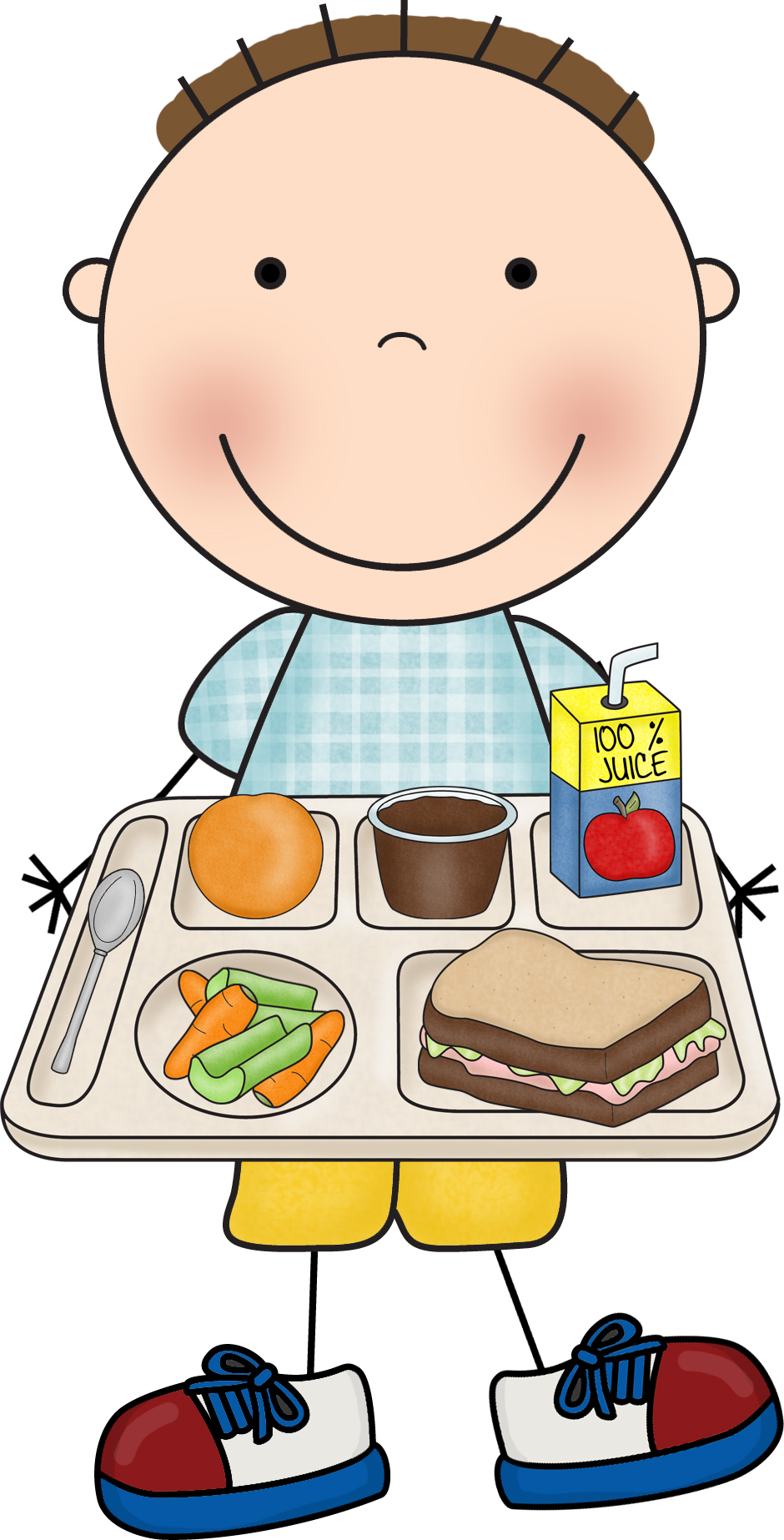 free clipart school lunch tray - photo #37