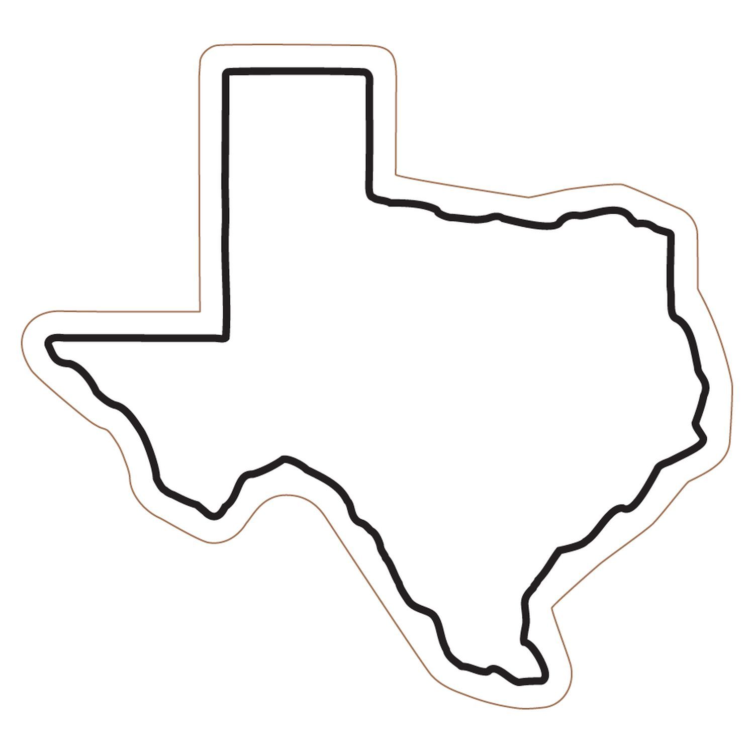 Photos of texas map clip art texas state shape outline Clipartix