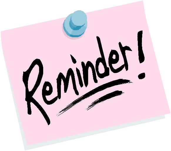 clipart on reminders - photo #14