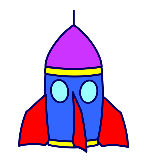 free animated rocket clipart - photo #18