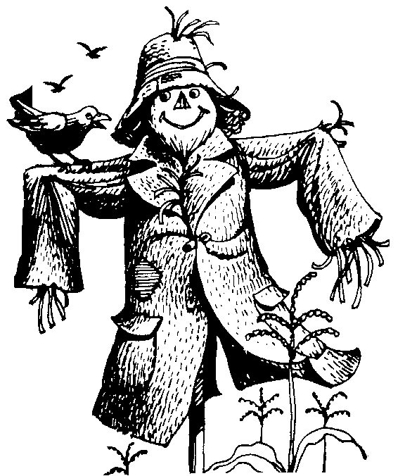 fall scarecrow clipart free - photo #49