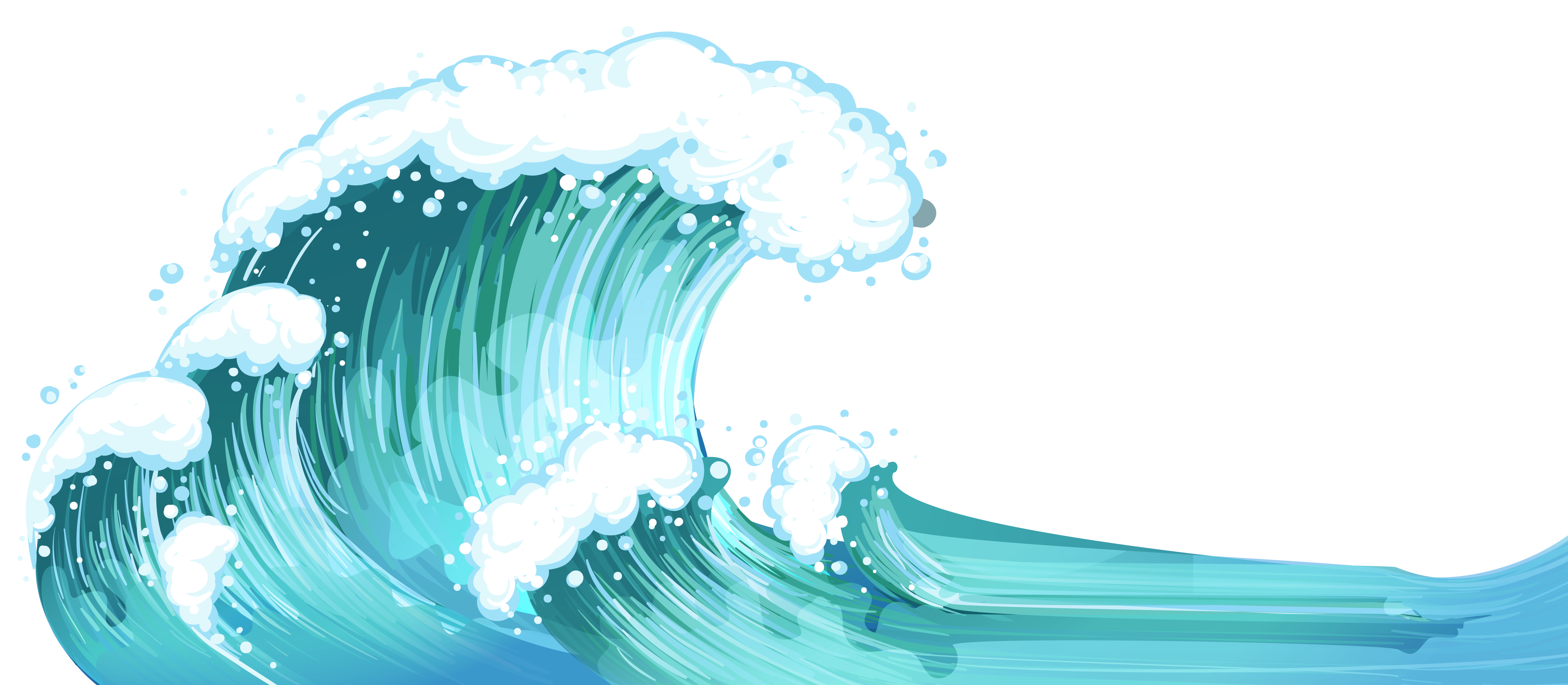 Sea Waves Clipart Clipartix