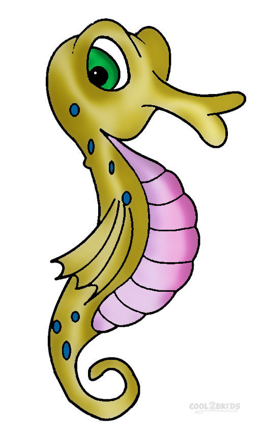 seahorse clip art - photo #21