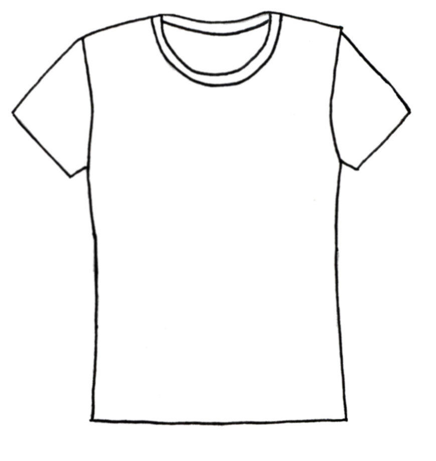 clip art of blank t shirt - photo #39