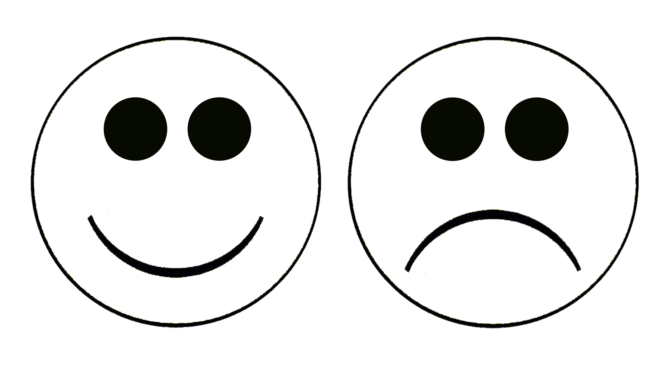 clip art smiley and frown - photo #48