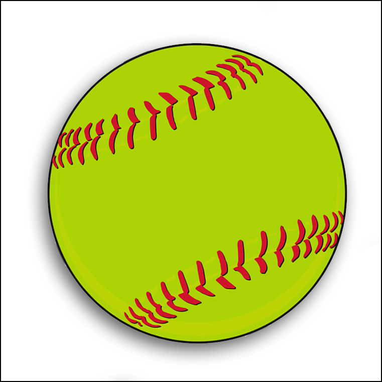free softball logo clip art - photo #2
