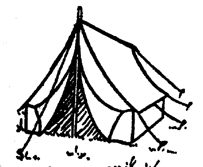 clip art cartoon tent - photo #39
